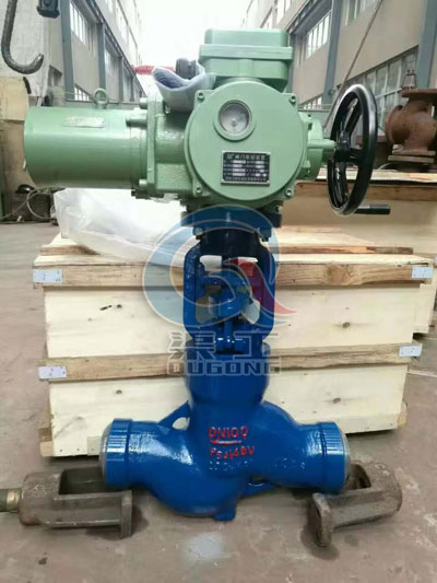 電動電站截止閥實(shí)物圖